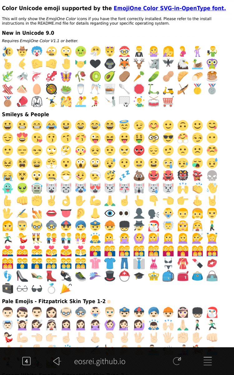 Apple color emoji font - tatkari
